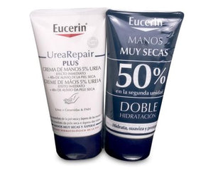 Eucerin UreaRepair Plus Crema de Manos 5% Urea Duplo 75 ml