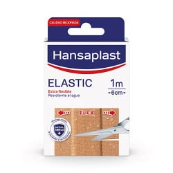 Hansaplast Elastic Apósito 1 m x 6 cm