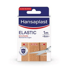 Hansaplast Elastic Apósito 1 m x 6 cm