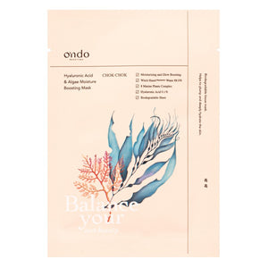 Ondo Hyaluronic Acid & Algae Moisture Boosting Mask