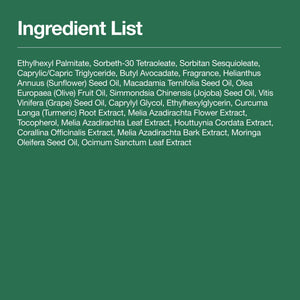 Lista de ingredientes del limpiador en aceite ANUA Heartleaf Pore Control