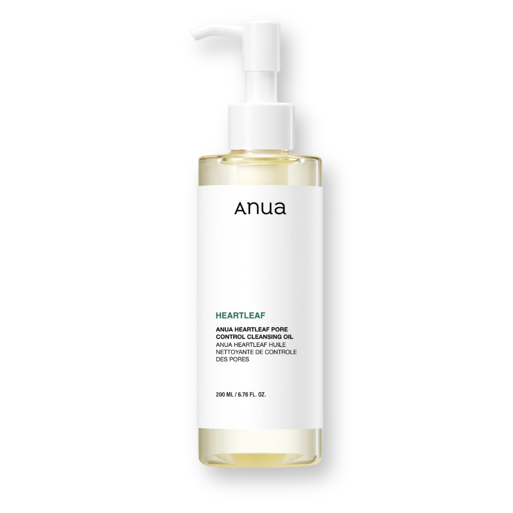 Limpiador en aceite ANUA Heartleaf Pore Control de 200 ml con dosificador