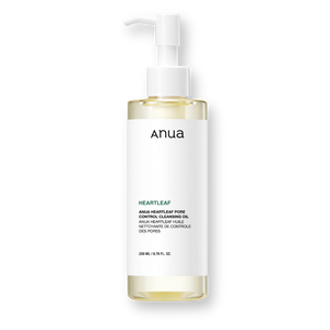 Limpiador en aceite ANUA Heartleaf Pore Control de 200 ml con dosificador