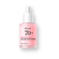 Sérum Peach 70 Niacin de ANUA, frasco con cuentagotas de 30 ml