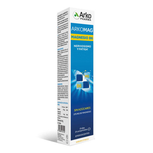 Arkopharma Arkomag Magnesio + B6 21 comp. efervescentes