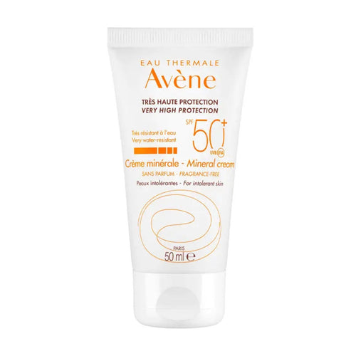 Avene Crema Mineral Muy Alta Proteccion SPF 50+ 1 Envase 50 Ml