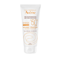 Tubo de Avène Leche Mineral SPF 50+ 100 ml