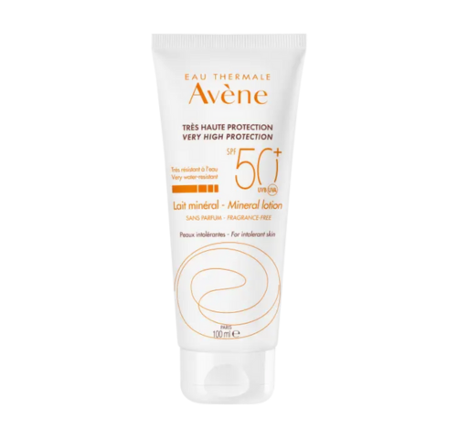 Tubo de Avène Leche Mineral SPF 50+ 100 ml