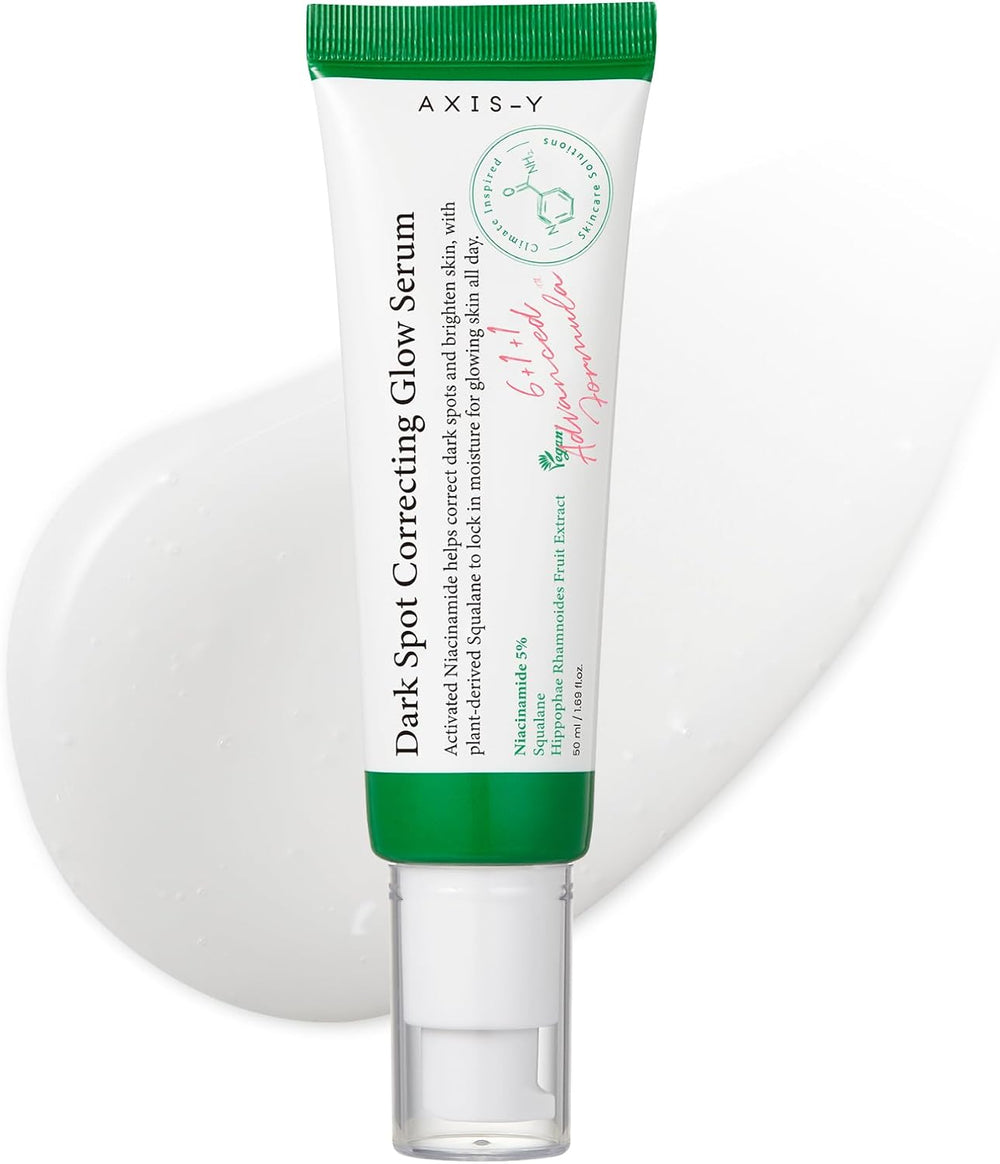 Sérum antimanchas AXIS-Y Dark Spot Correcting Glow Serum 50 ml, tubo con dosificador