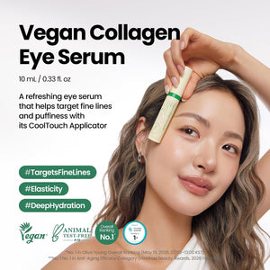 Contorno de ojos AXIS-Y Vegan Collagen Eye Serum con colágeno vegano y 5 péptidos