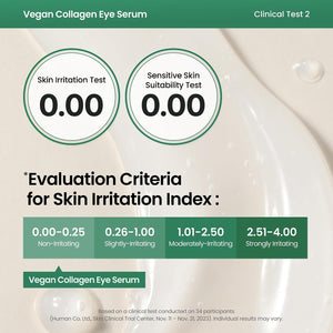 Test de irritación cutánea del contorno de ojos AXIS-Y Vegan Collagen Eye Serum