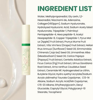 Ficha de ingredientes INCI del contorno de ojos AXIS-Y Vegan Collagen Eye Serum 10 ml