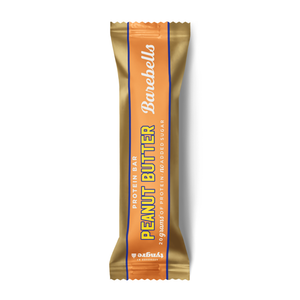 Envase de la barrita proteico peanut butter de Barebells