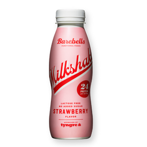 Envase de el batido proteico fresa de Barebells
