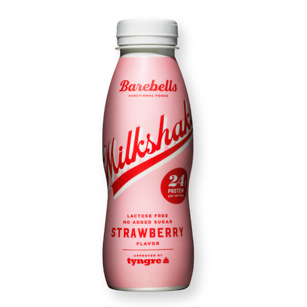 Envase de el batido proteico fresa de Barebells