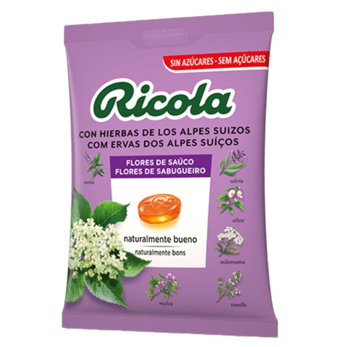 Ricola Caramelos Flores de Saúco con Estevia 70 g