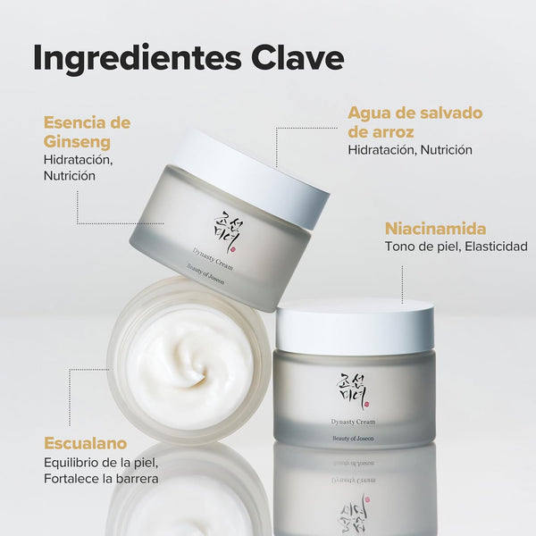 Crema facial Dynasty Cream de Beauty of Joseon, tarro de 50 ml