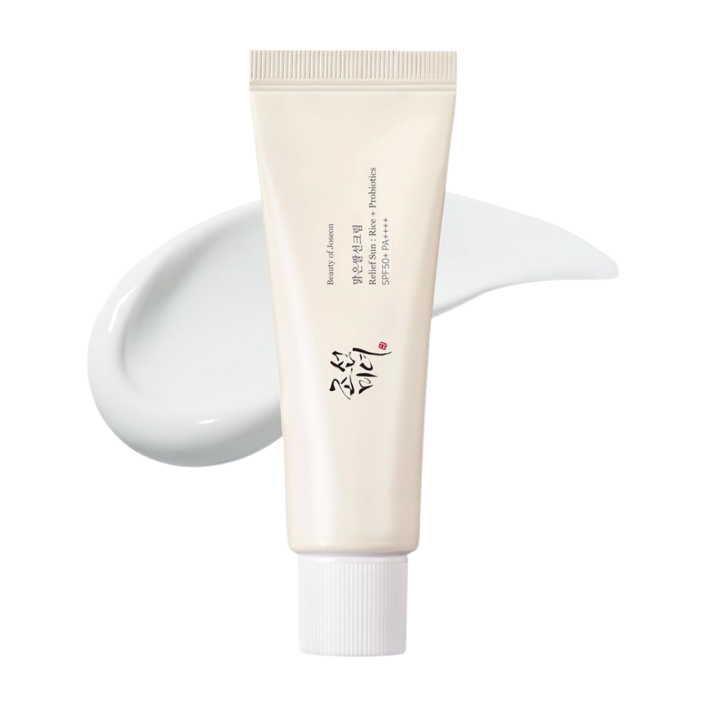 Protector solar Relief Sun Rice SPF50+ de Beauty of Joseon, tubo de 50 ml