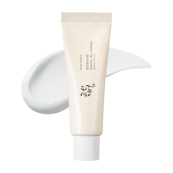 Protector solar Relief Sun Rice SPF50+ de Beauty of Joseon, tubo de 50 ml