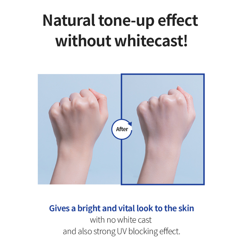Protector solar Benton Skin Fit Mineral Sun Cream SPF50+, tubo azul de 50 ml