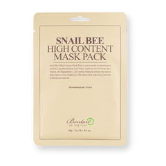 Mascarilla facial Snail Bee High Content de Benton, sobre de 20 g