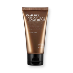 Crema facial Benton Snail Bee High Content Steam Cream, tubo de 50 g