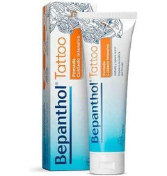 Bepanthol Tattoo Pomada Cuidado Intensivo, tubo y caja de 100 g