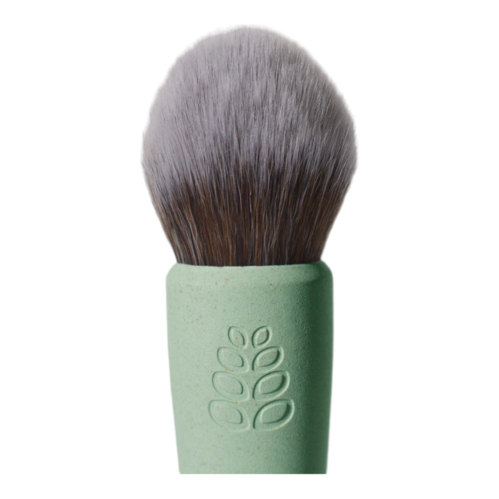 Brocha de colorete Yachiyo Natural Fiber de Beter con mango verde