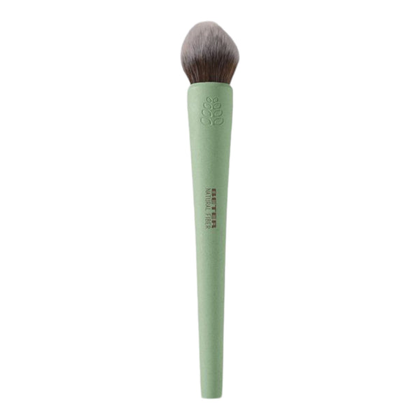 Brocha de colorete Yachiyo Natural Fiber de Beter con mango verde