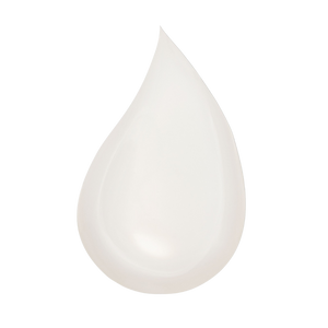 Textura de crema hidratante en forma de gota