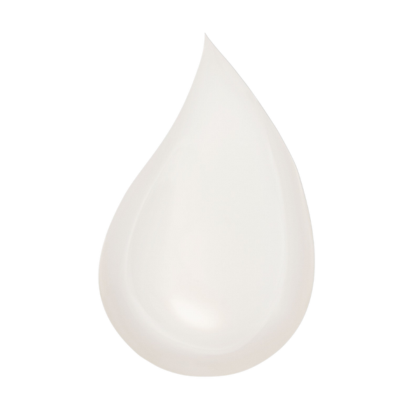 Textura de crema hidratante en forma de gota