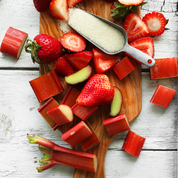 Ruibarbo y fresa, el sabor de la bebida Hydrate sabor ruibarbo y fresa de Vitamin Well