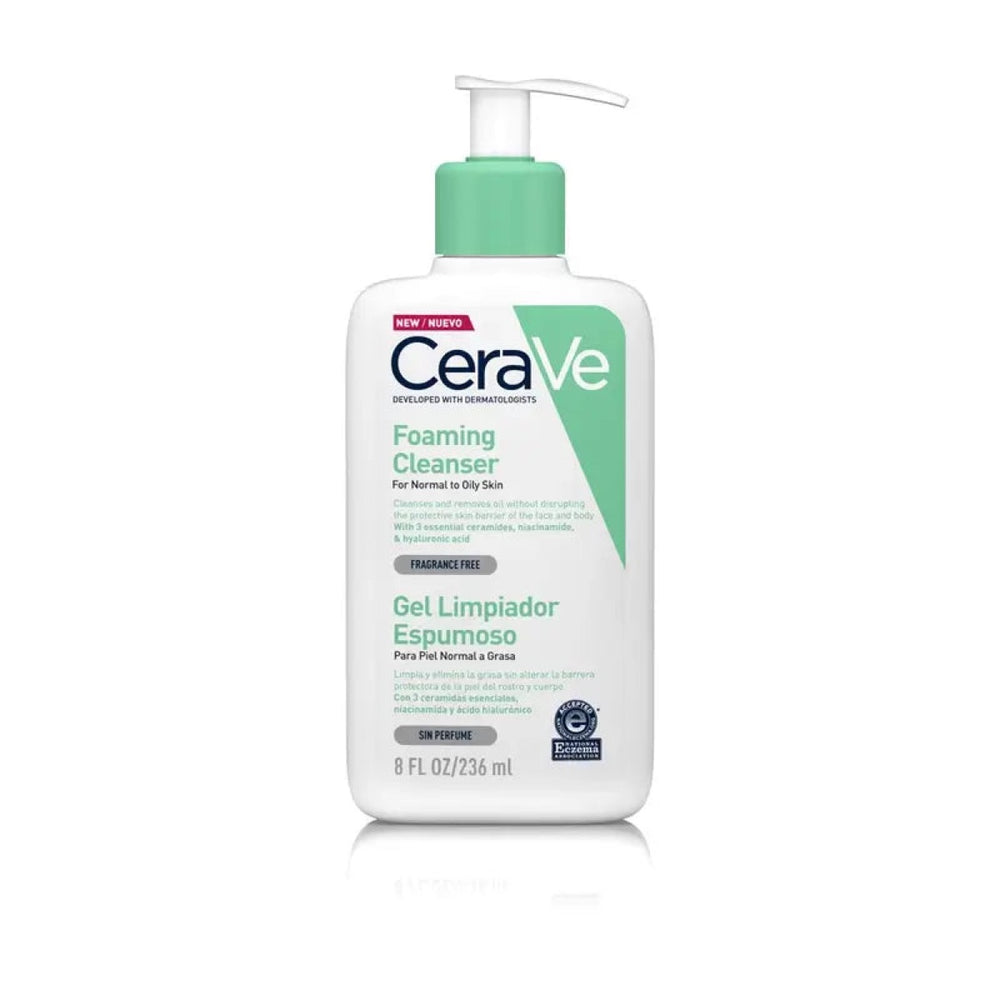 Cerave Gel Limpiador Espumoso 1 Envase 236 Ml