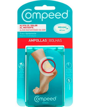 Compeed Apósitos Ampollas medianos, caja de 5 unidades