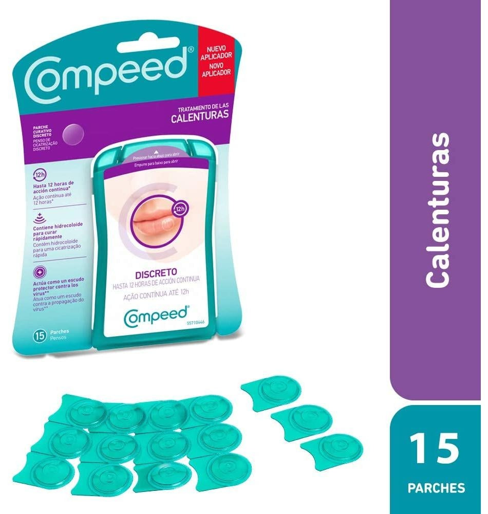 Compeed Parches Herpes Labial, caja de 15 unidades