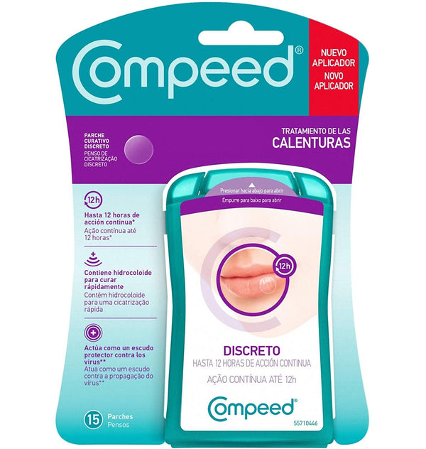 Compeed Parches Herpes Labial, caja de 15 unidades
