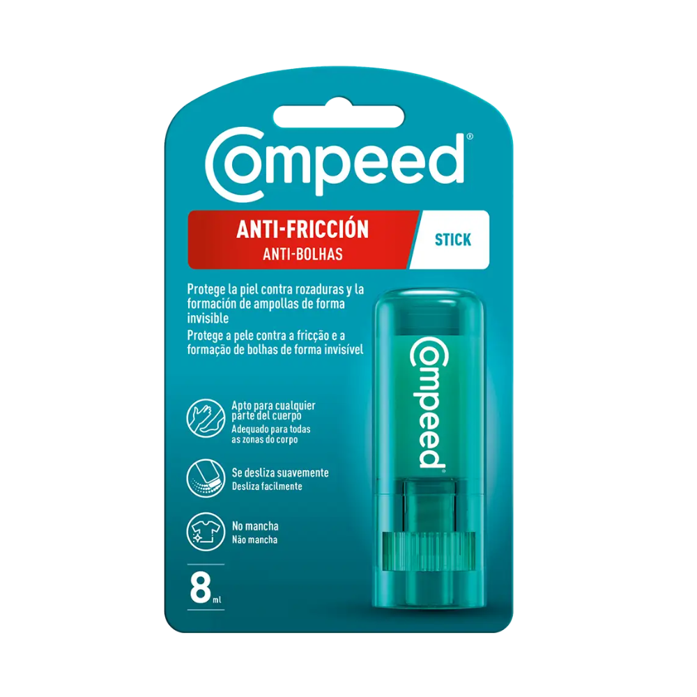 Compeed Stick Anti-Fricción de 8 ml en su blíster