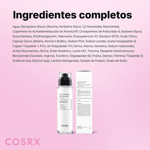 Lista completa de ingredientes del sérum COSRX The 6 Peptide Skin Booster