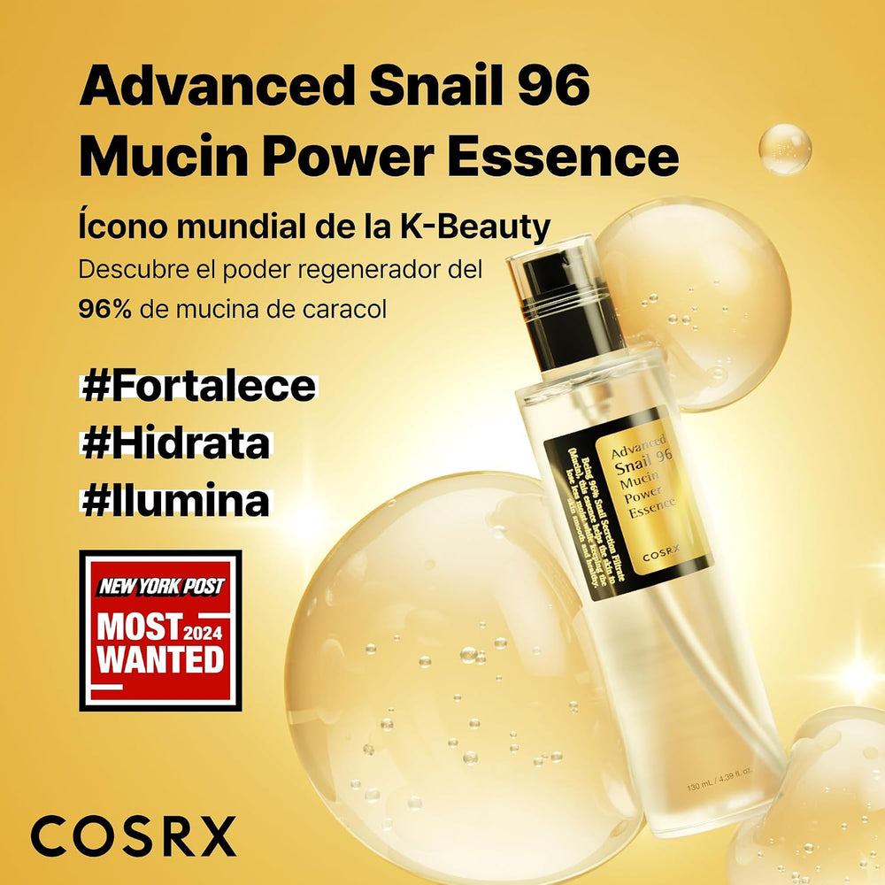 Frasco de la esencia COSRX Advanced Snail 96 Mucin Power Essence 100 ml
