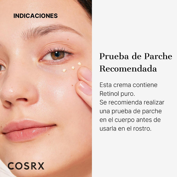Crema The Retinol 0.1 de COSRX, tubo de 20 ml