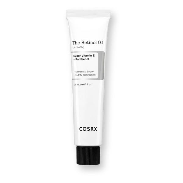 Crema The Retinol 0.1 de COSRX, tubo de 20 ml