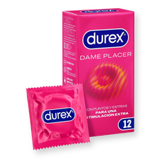 Preservativos Dame Placer Puntos y Estrías 12u
