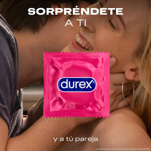 Preservativos Dame Placer Puntos y Estrías 12u · pareja sobre