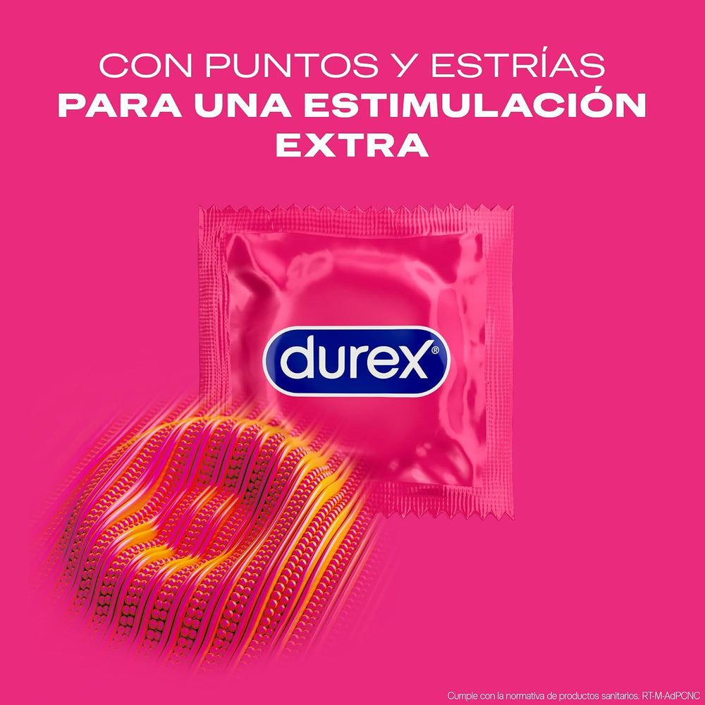 Preservativos Dame Placer Puntos y Estrías 12u