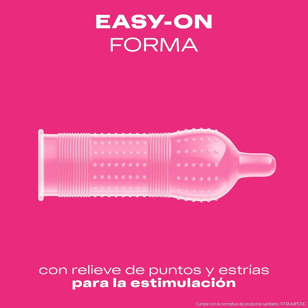 Preservativos Dame Placer Puntos y Estrías 12u