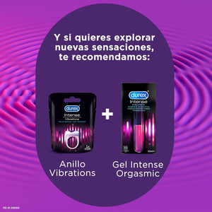 Anillo Vibrador Intense Orgasmic Vibrations · gel intense orgasmic