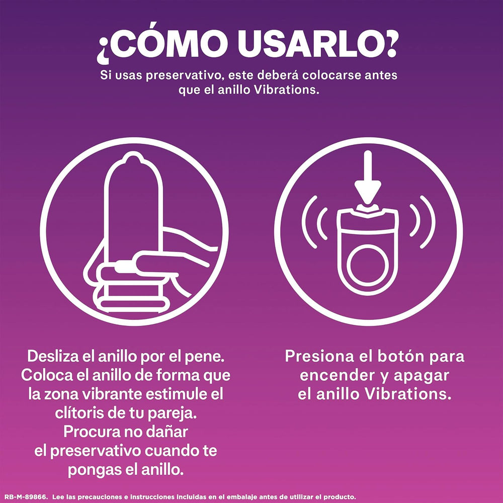 Anillo Vibrador Intense Orgasmic Vibrations