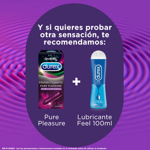 Mini Vibrador Intense Orgasmic Pure Pleasure · lubricante feel