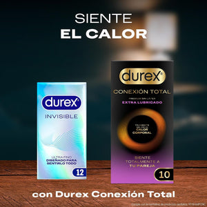 Preservativos Invisible XL Ultrafinos 10u · conexion total