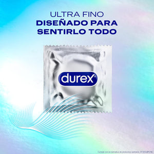 Preservativos Invisible XL Ultrafinos 10u · textura